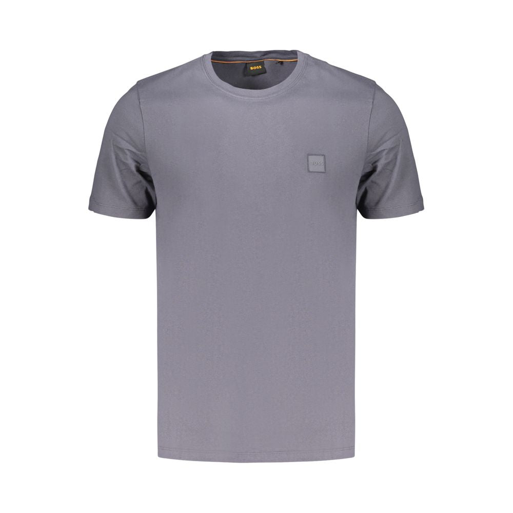 Hugo Boss Gray Cotton Men's T-Shirt