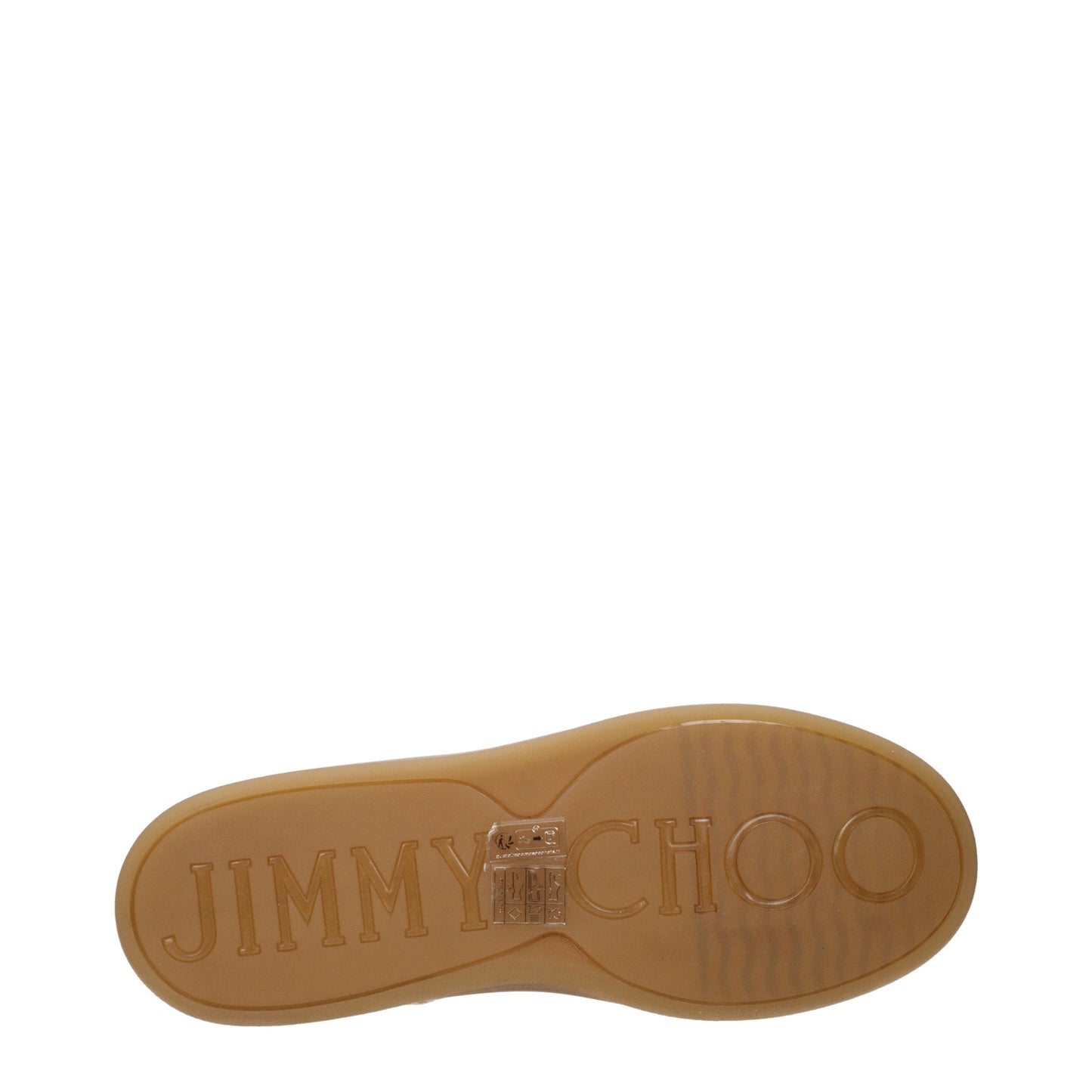 Jimmy Choo Beige Leather Sneakers