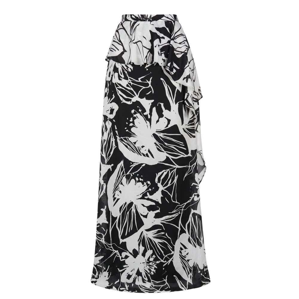Trussardi Black Polyester Women Skirt