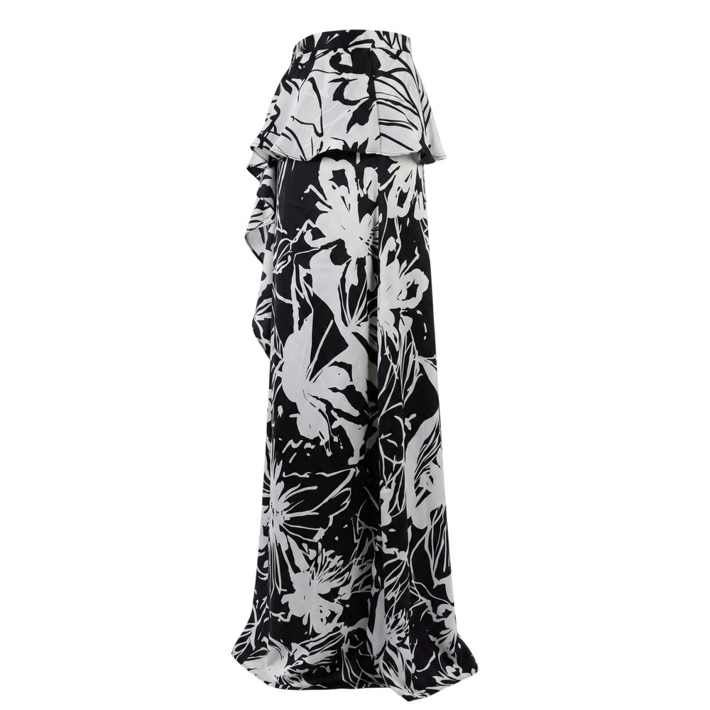 Trussardi Black Polyester Women Skirt