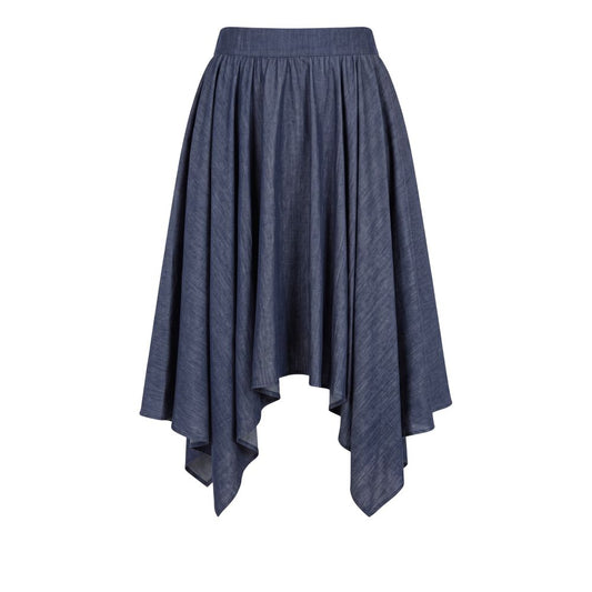 Trussardi Jeans Damen-Jeansrock, blau