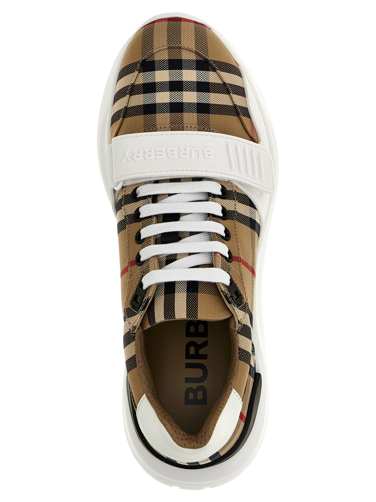 Burberry Beige Baumwoll-Sneaker