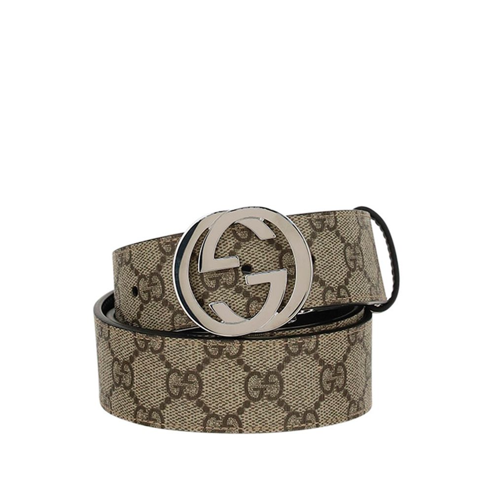 Gucci Brauner Gürtel aus Baumwolle