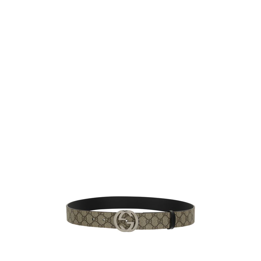 Gucci Brauner Gürtel aus Baumwolle