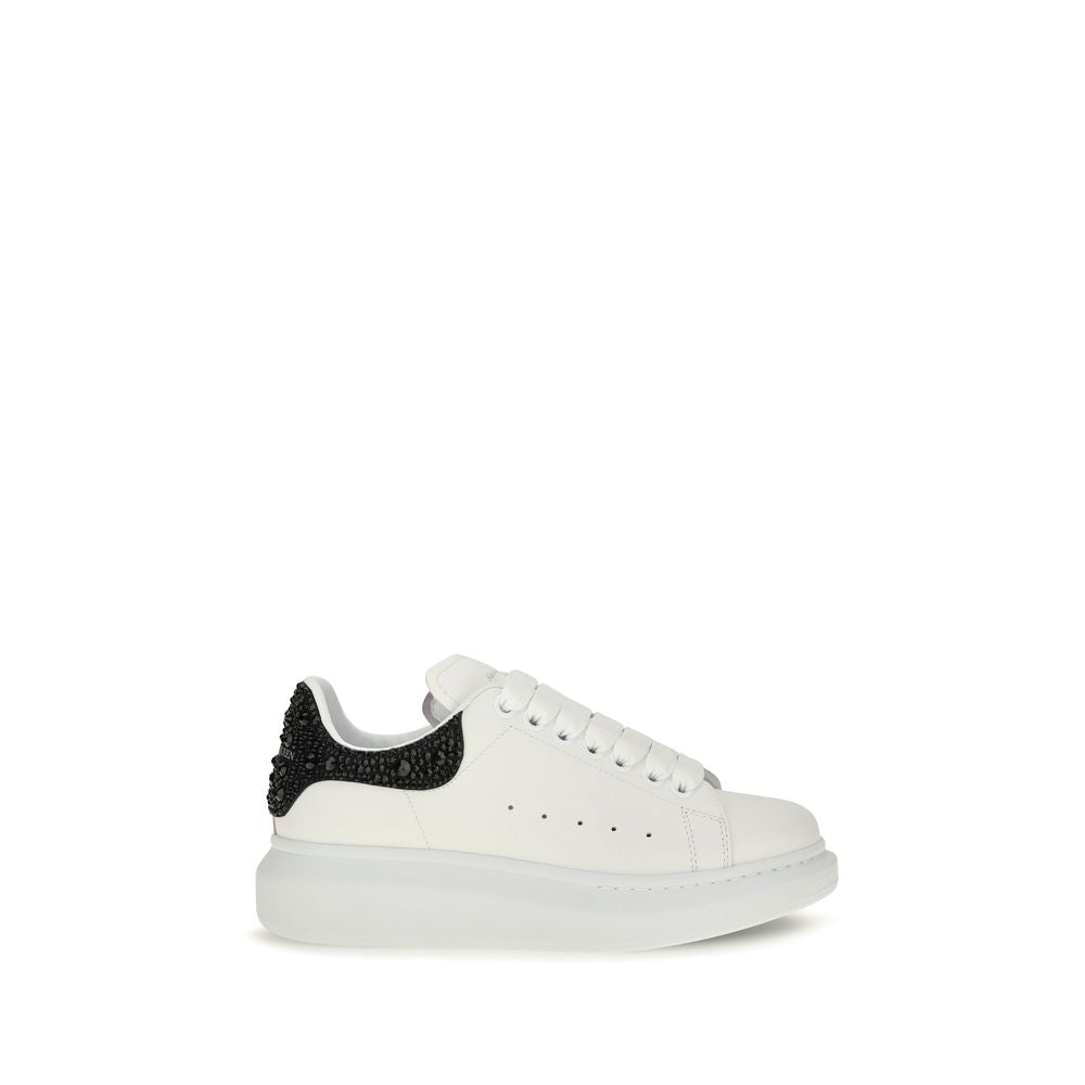 Alexander McQueen White Leather Chunky Sneakers