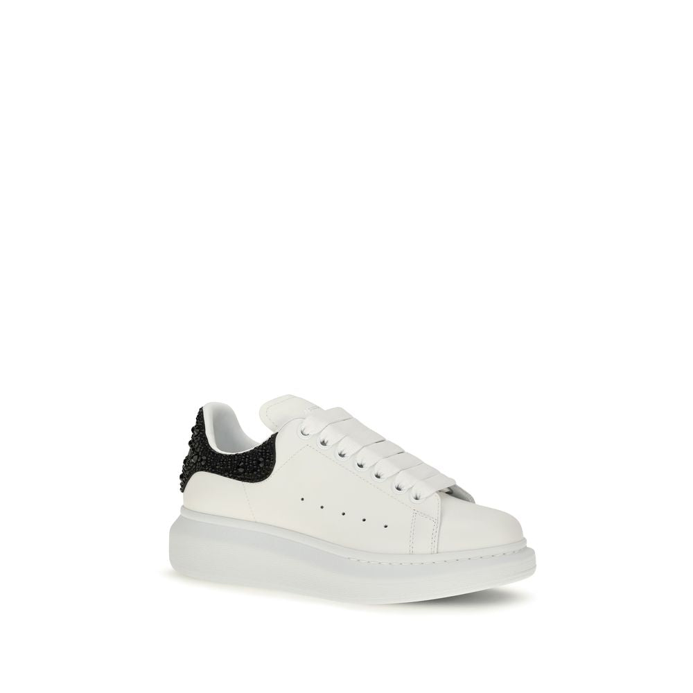 Alexander McQueen White Leather Chunky Sneakers