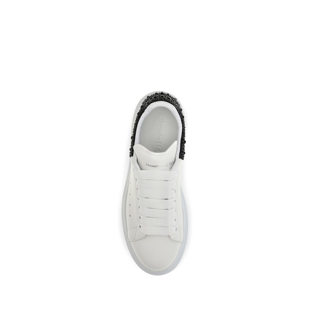 Alexander McQueen White Leather Chunky Sneakers