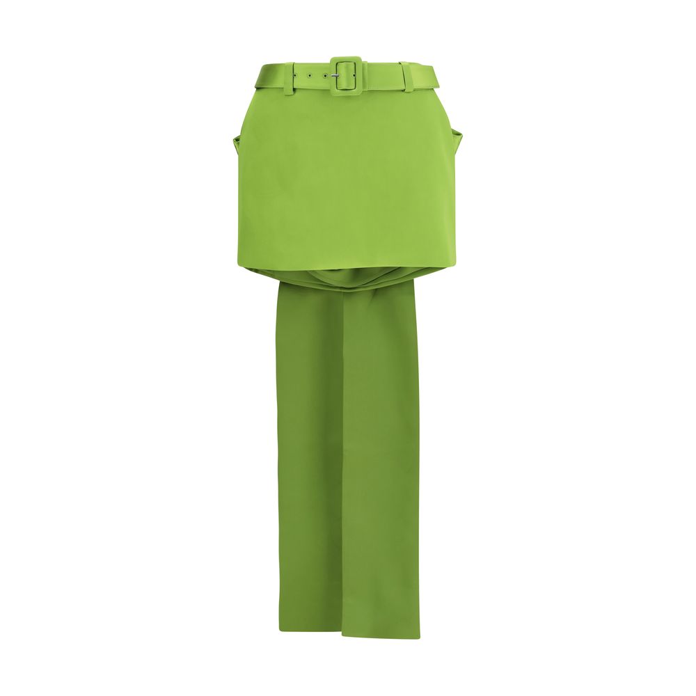 Self-Portrait Bicolor Mini Skirt