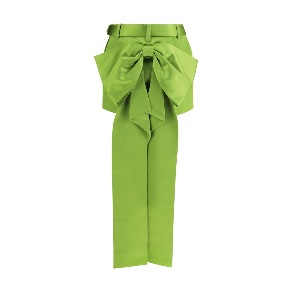 Self-Portrait Bicolor Mini Skirt