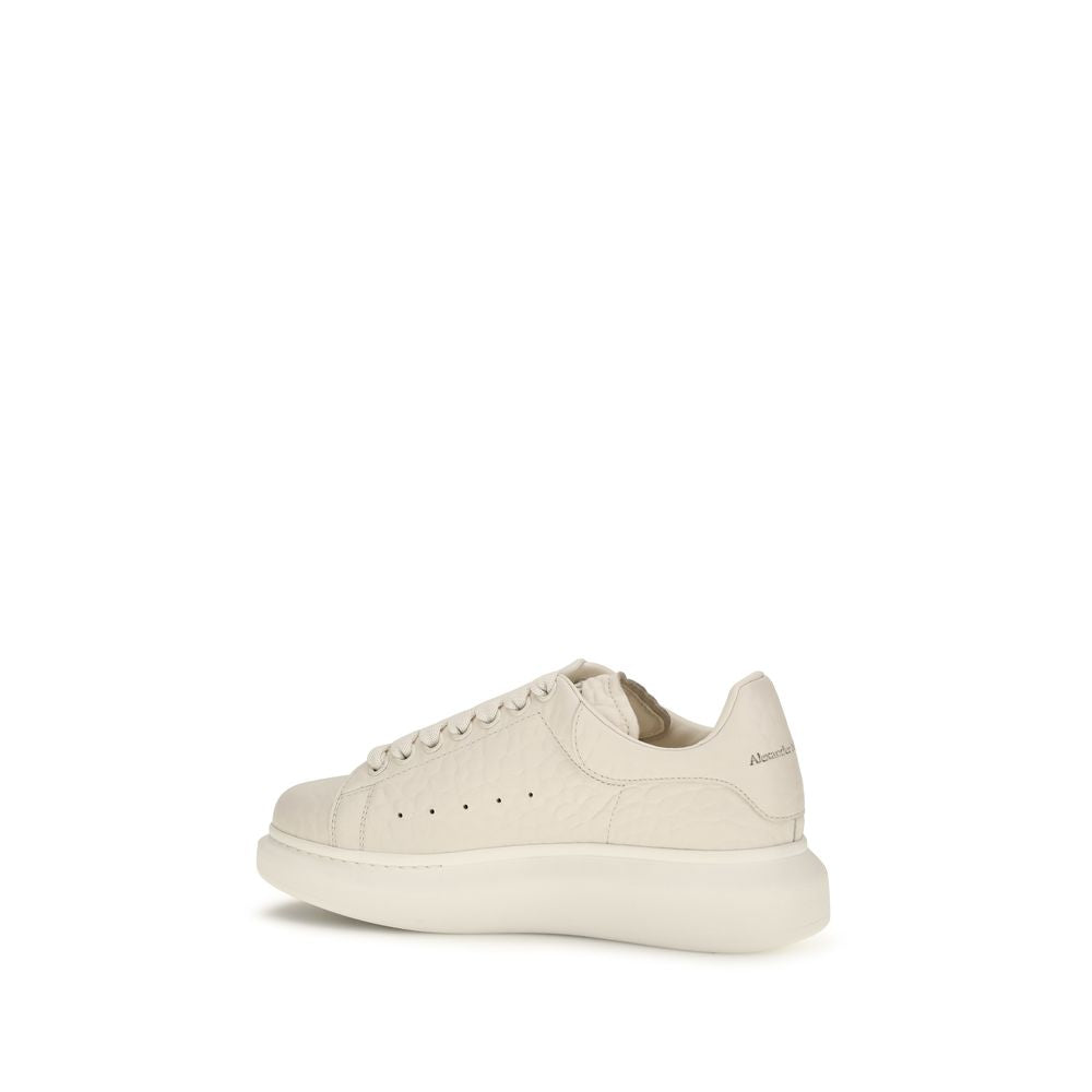 Alexander McQueen White Leather Chunky Sneakers