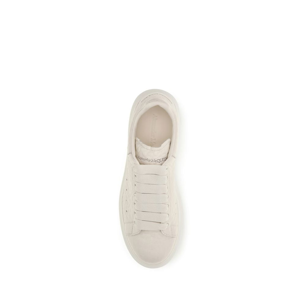 Alexander McQueen White Leather Chunky Sneakers