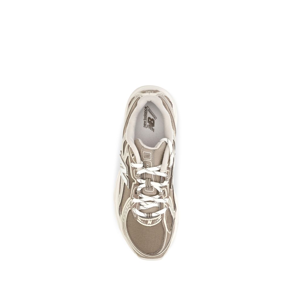 New Balance Beige Fabric Athletic Sneakers