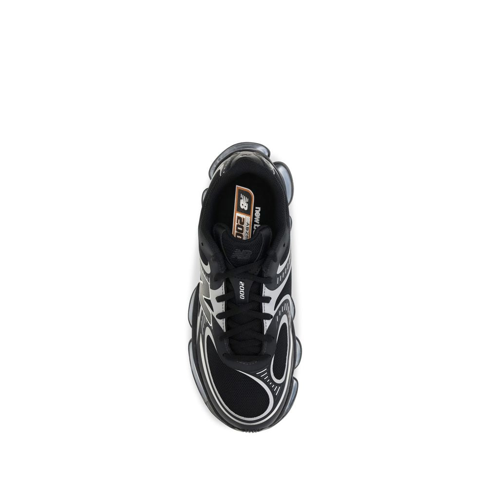 New Balance Black Fabric Athletic Sneakers