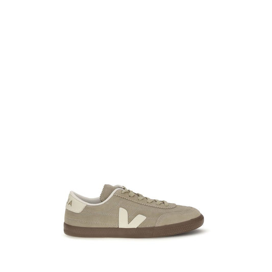Veja Panenka Beige Suede Leather Low Top Sneakers