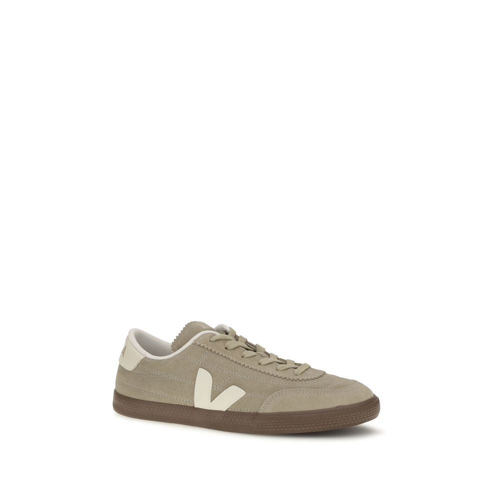Veja Panenka Beige Suede Leather Low Top Sneakers