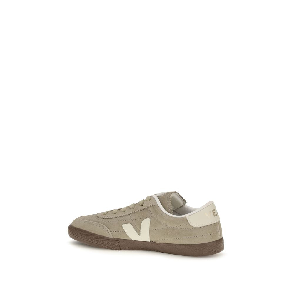 Veja Panenka Beige Suede Leather Low Top Sneakers