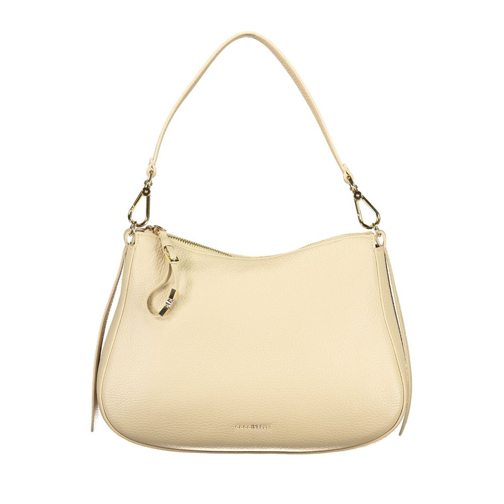Coccinelle Beige Leather Handbag
