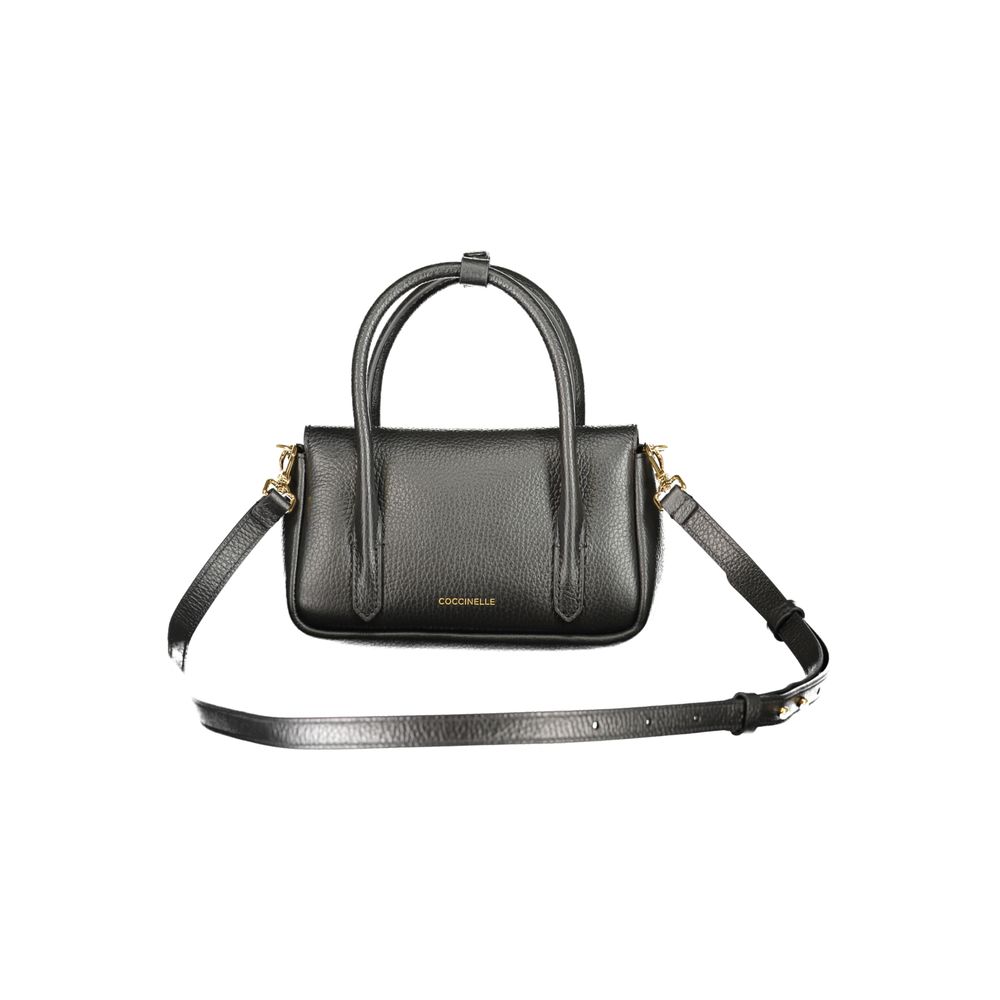 Coccinelle U4K Black Leather Handbag