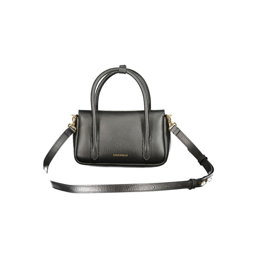 Coccinelle U4K Black Leather Handbag