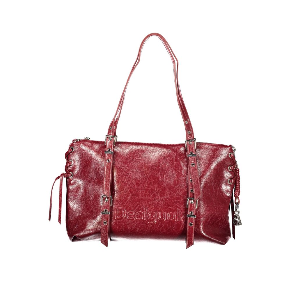 Desigual Lanuza Red Polyurethane Women Handbag