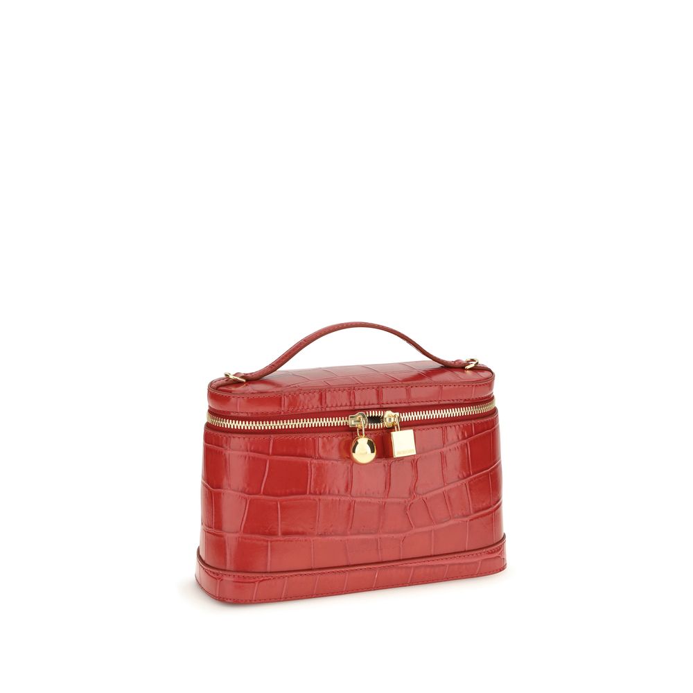 Jacquemus Le Petit Vanity Red Leather Handbag