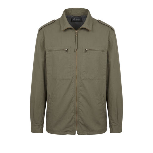 Mr&Mrs Italy Green Polyurethane Jacket