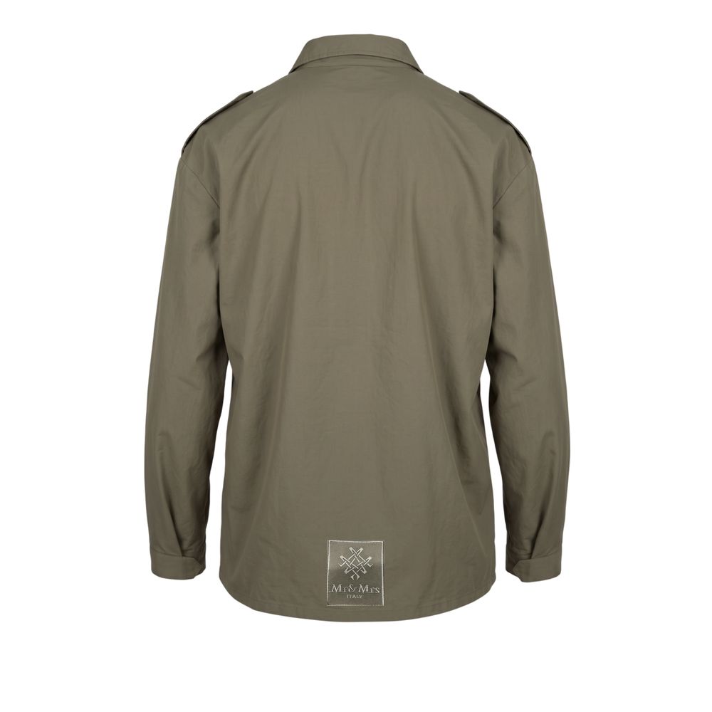 Mr&Mrs Italy Green Polyurethane Jacket