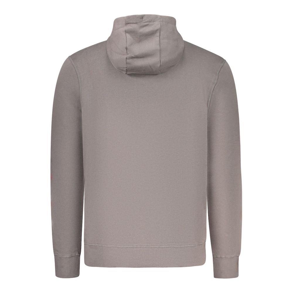 North Sails Gray Cotton Sweatshirt - Hoodie