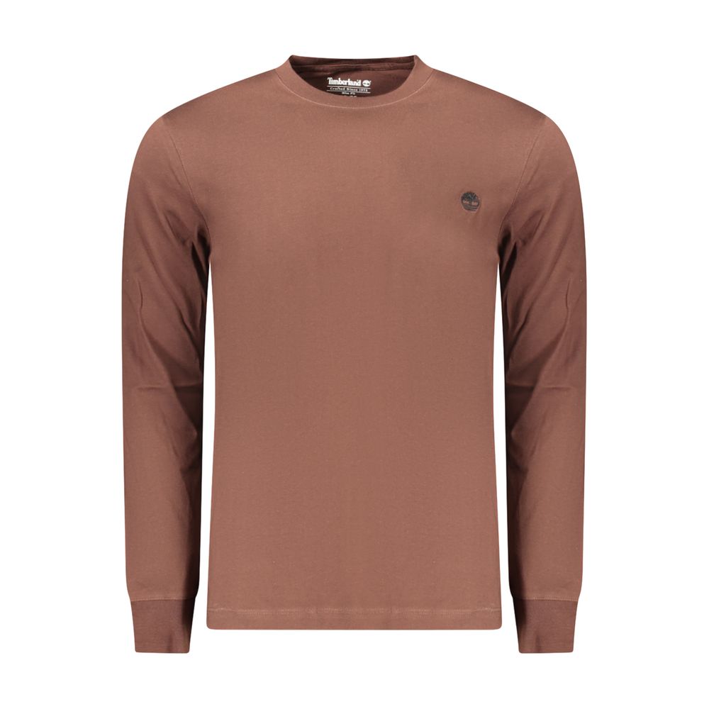 Timberland Brown Cotton T-Shirt