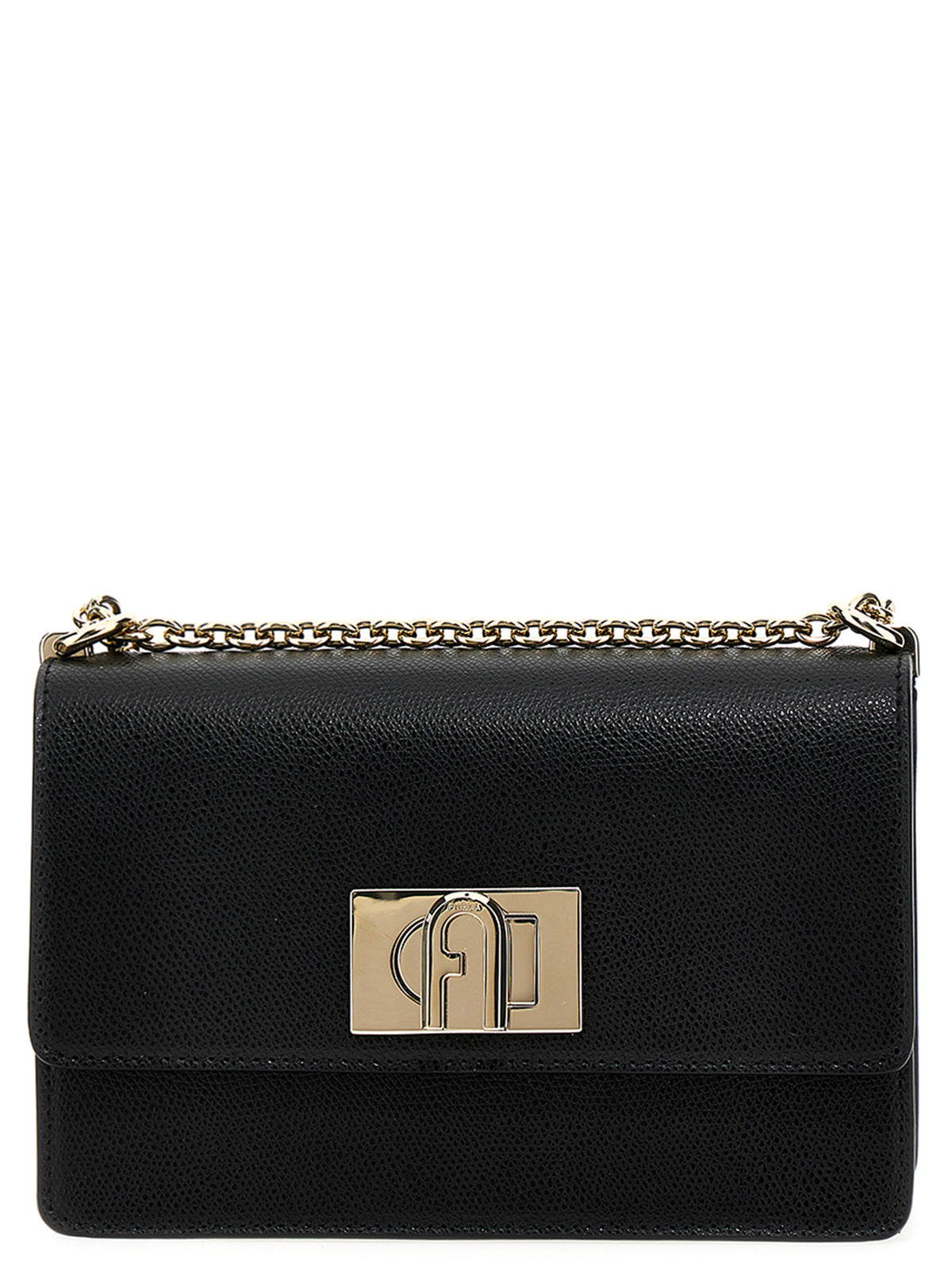 Furla 1927 Black Leather Handbag