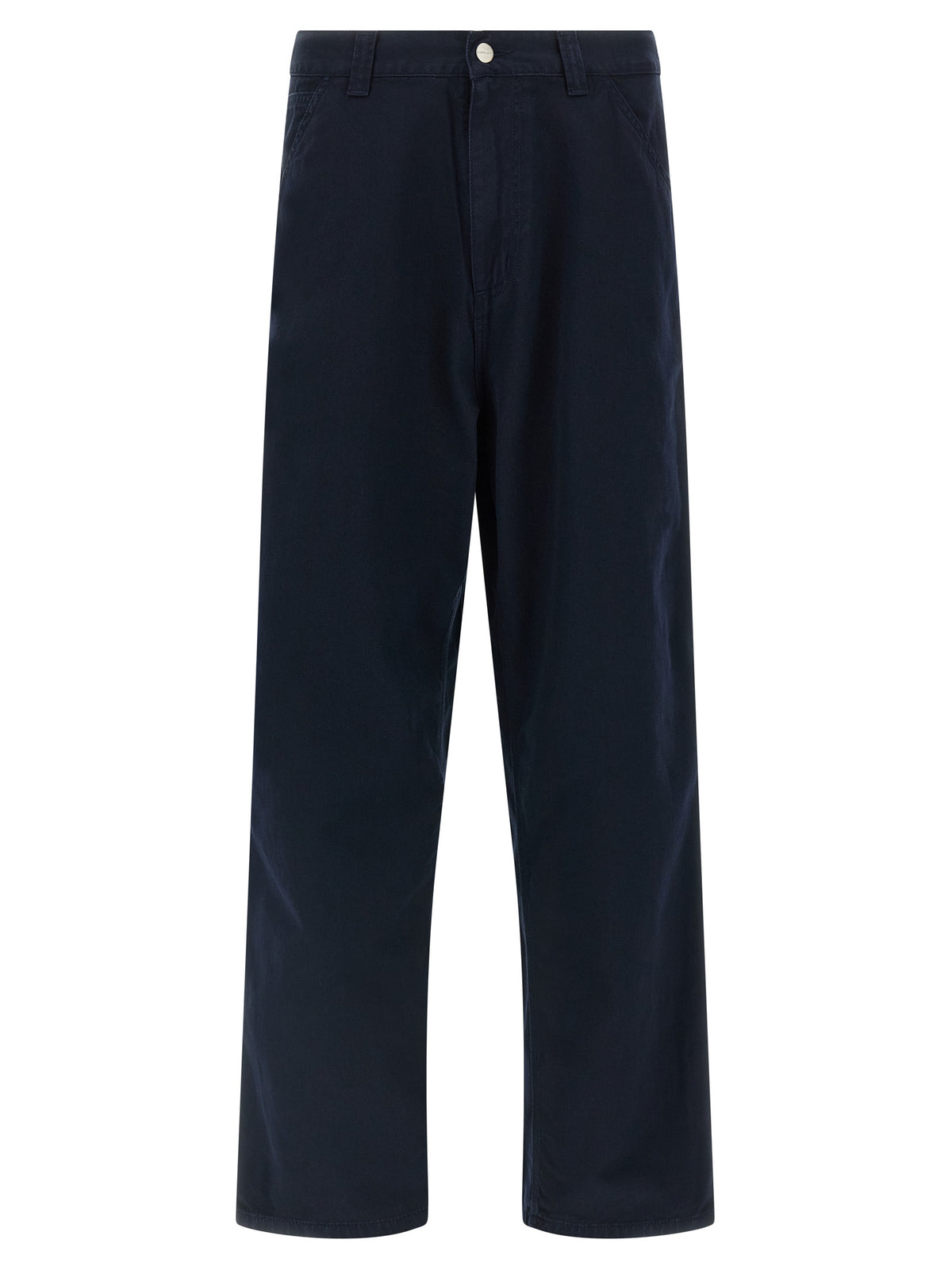 Carhartt Wip Blue Organic Cotton Casual Trousers