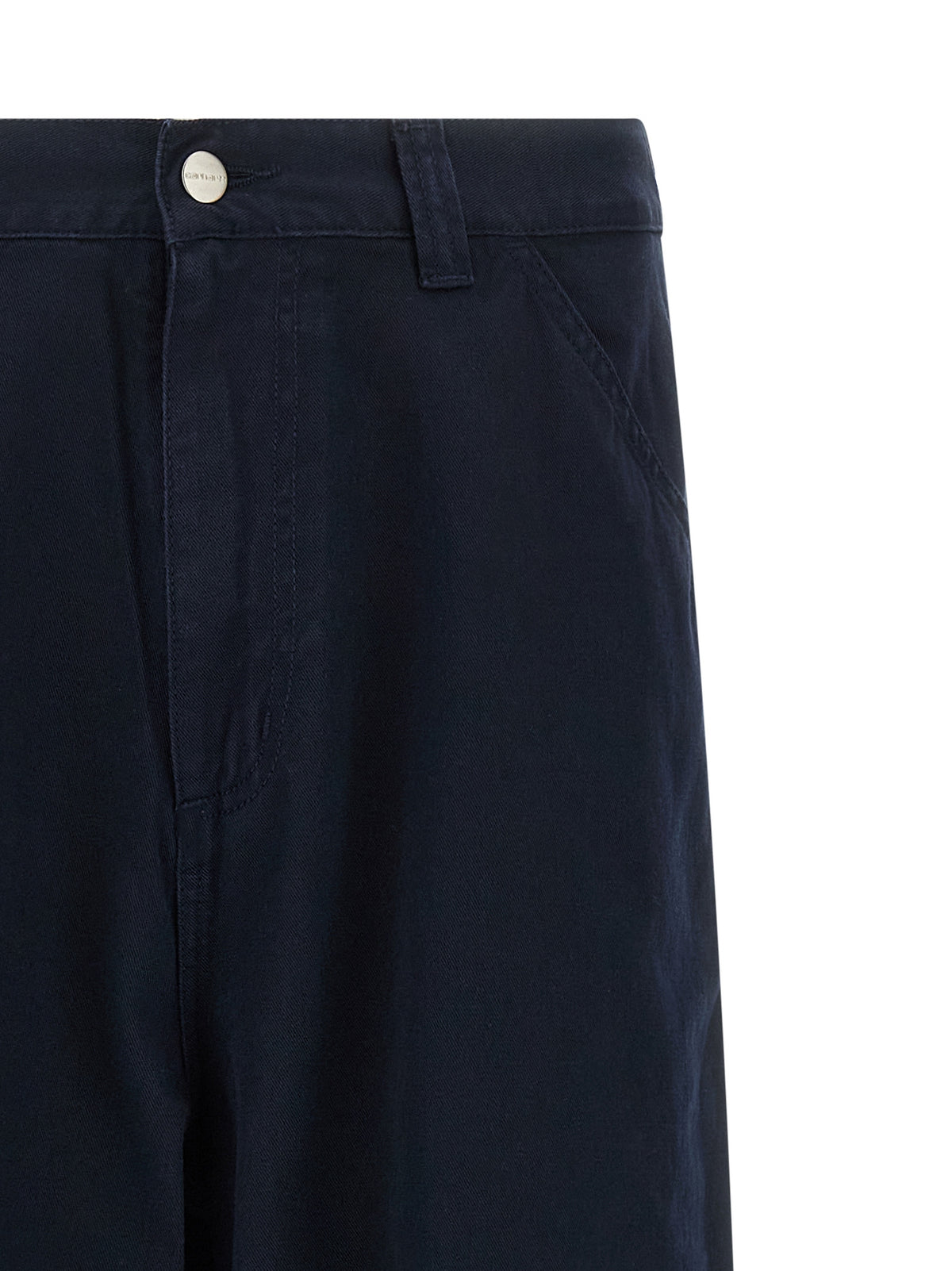 Carhartt Wip Blue Organic Cotton Casual Trousers