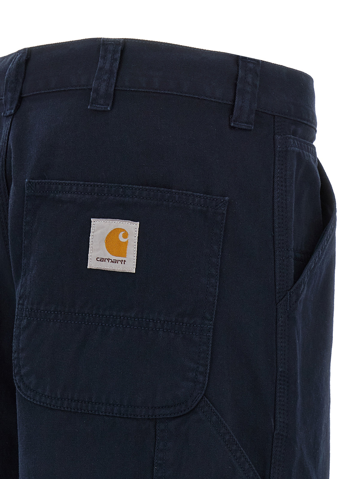 Carhartt Wip Blue Organic Cotton Casual Trousers