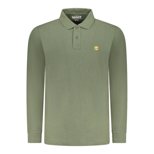 Timberland Green Cotton Polo Shirt