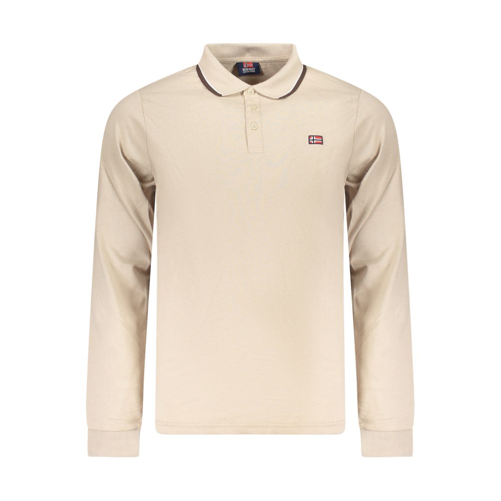 Norway 1963 Beige Cotton Polo Shirt