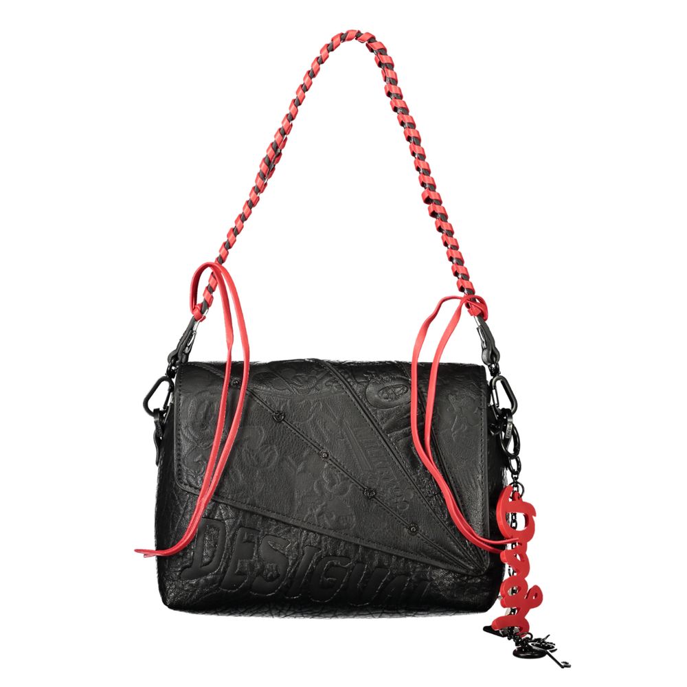 Desigual Black Polyurethane Handbag