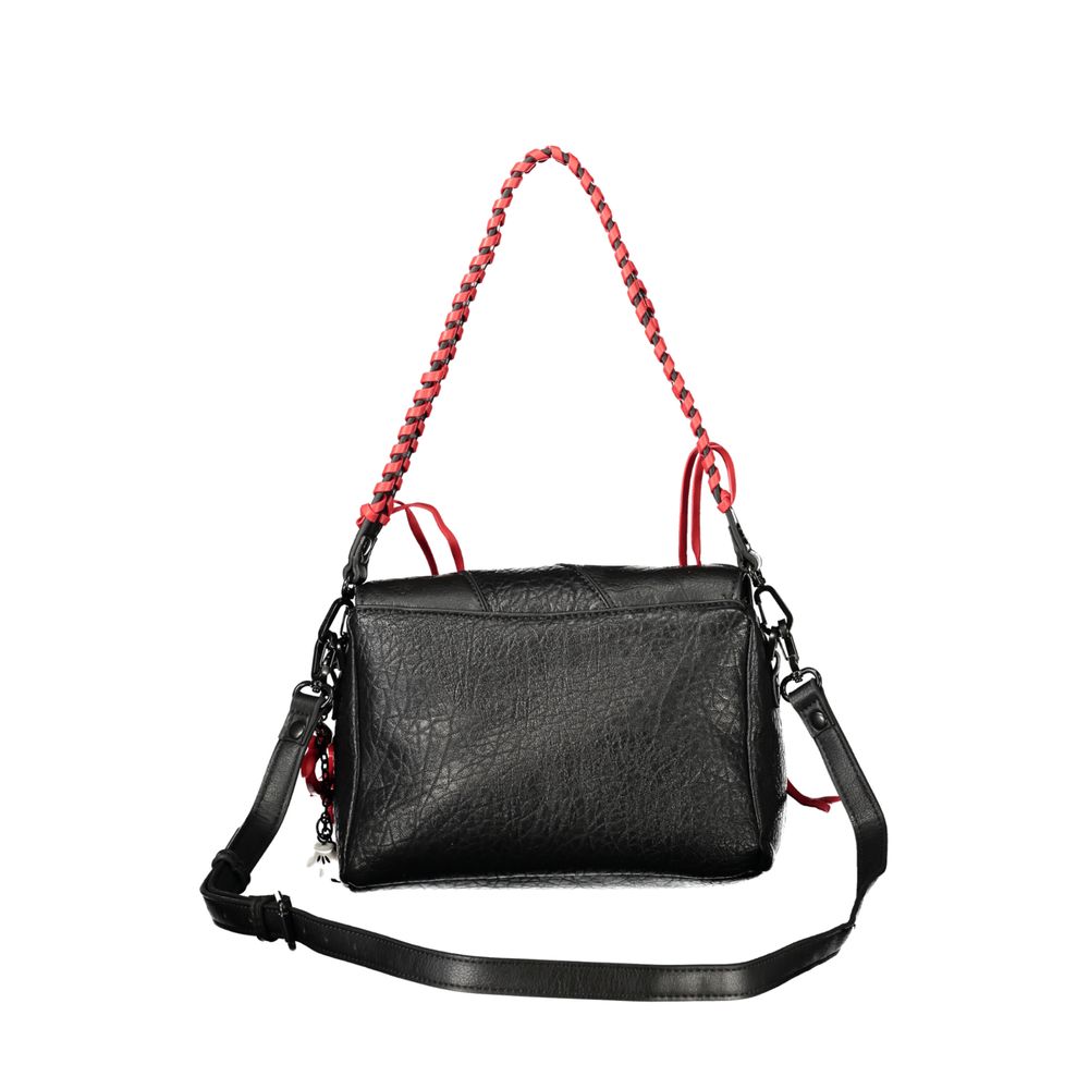Desigual Black Polyurethane Handbag