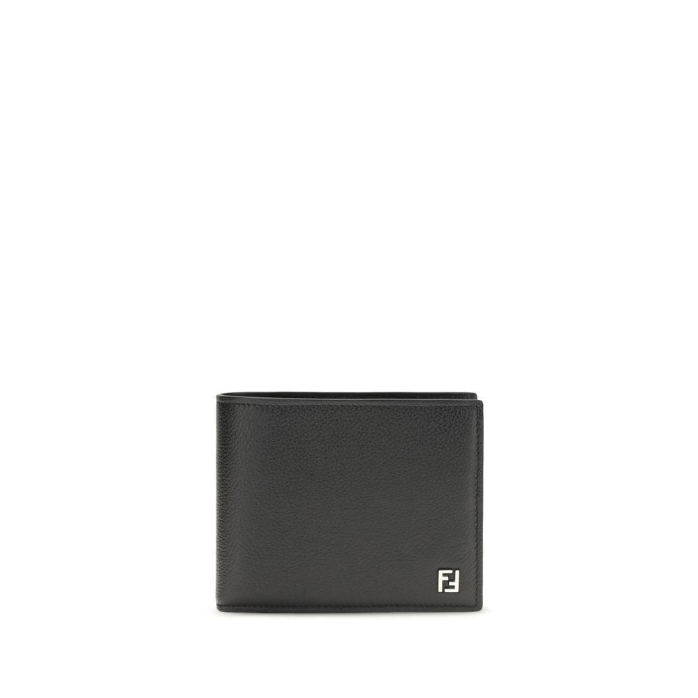 Fendi Black Calf Leather Wallet