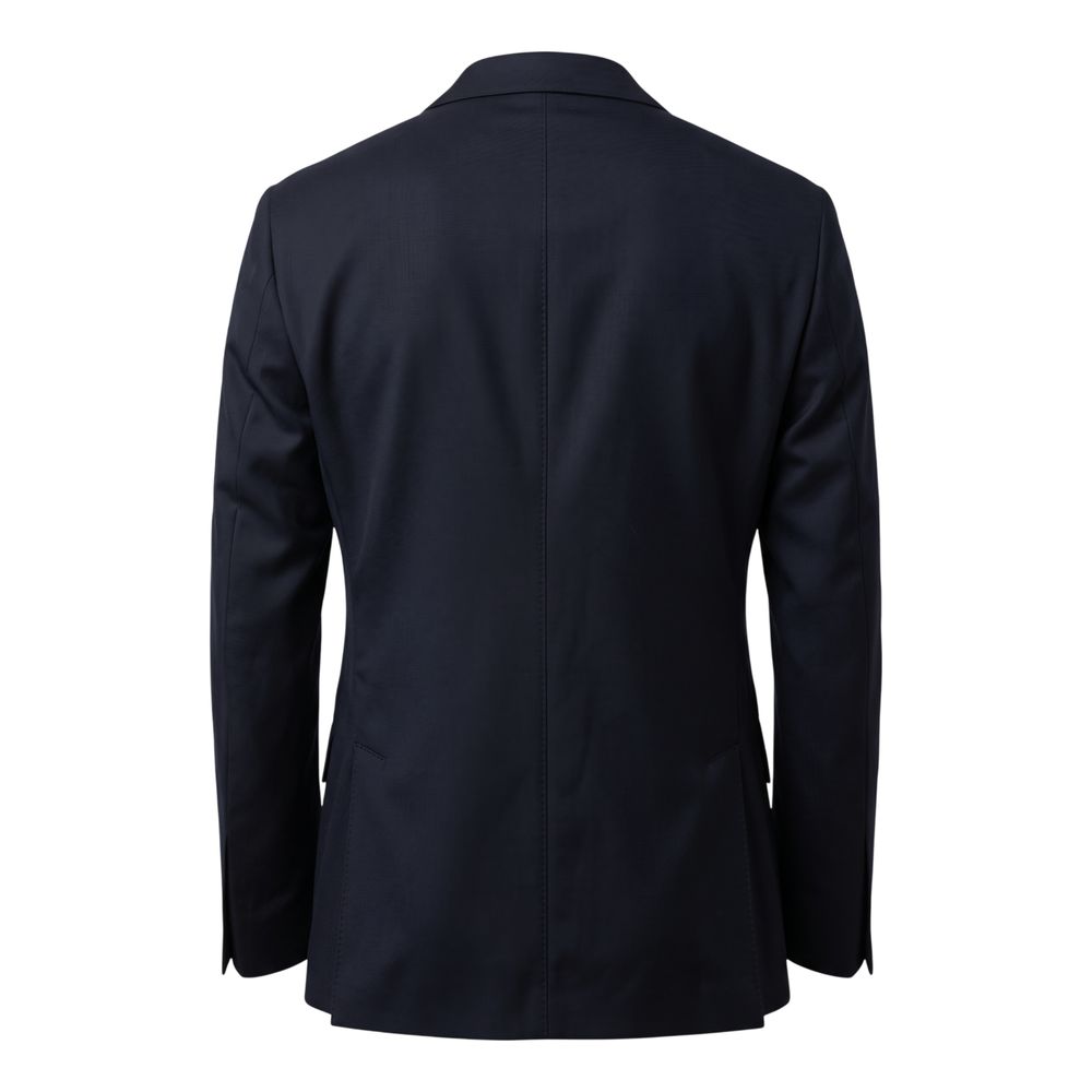 Roberto Pepe Luxury Blue Viscose Men Blazer
