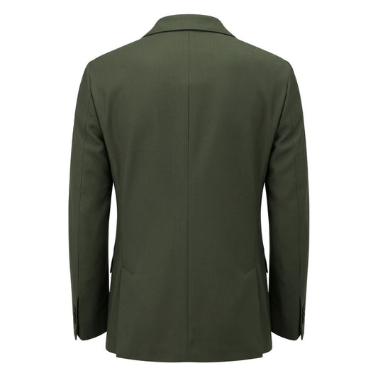 Roberto Pepe Luxury Green Viscose Men's Blazer
