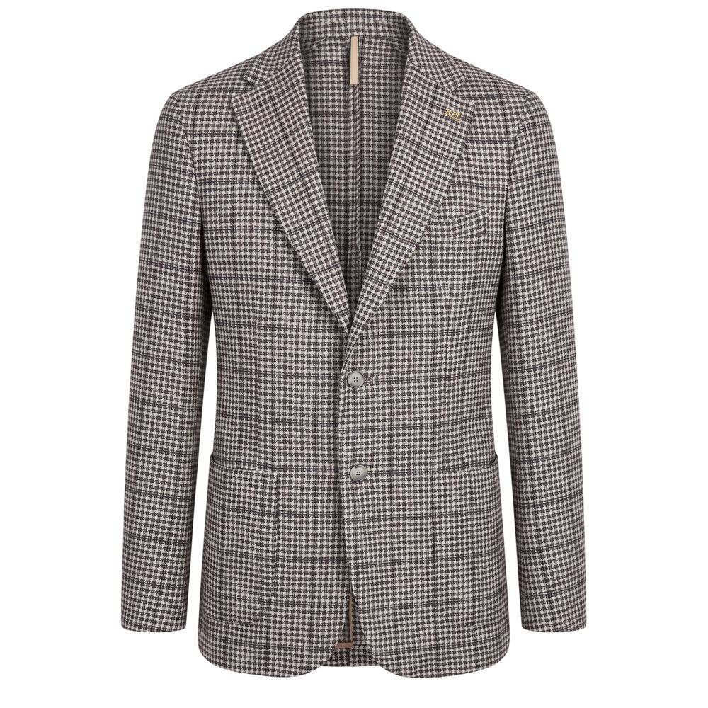 Roberto Pepe Luxury Blue Cotton Men's Blazer