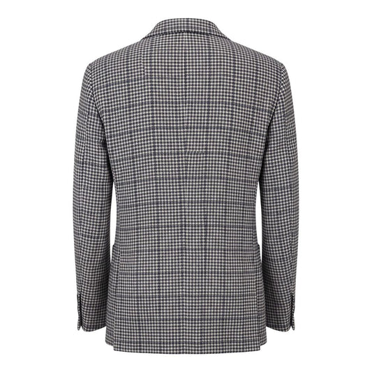 Roberto Pepe Luxury Blue Cotton Men's Blazer