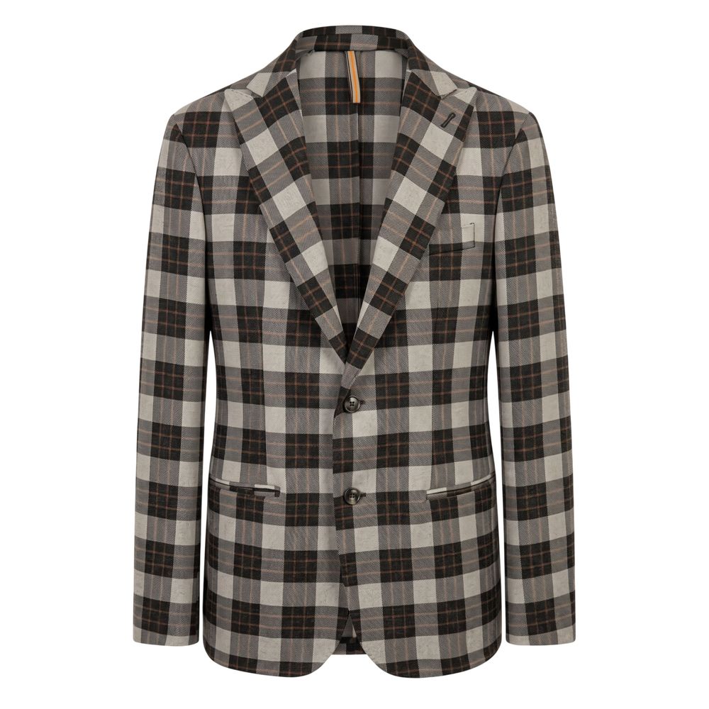 Roberto Pepe Luxury Green Viscose Men's Blazer