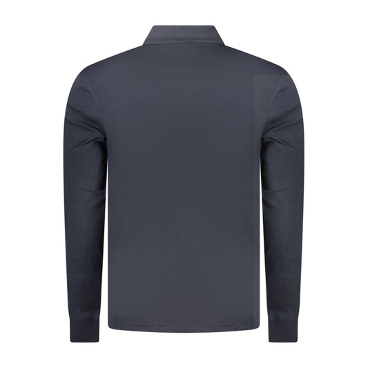 Hugo Boss Blue Cotton Polo Shirt