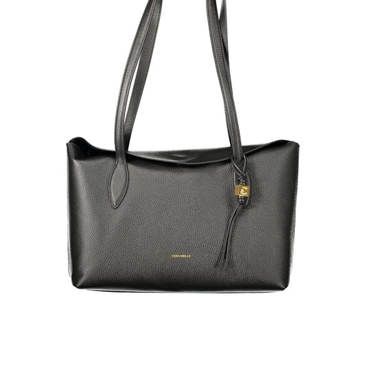 Coccinelle Black Leather Handbag