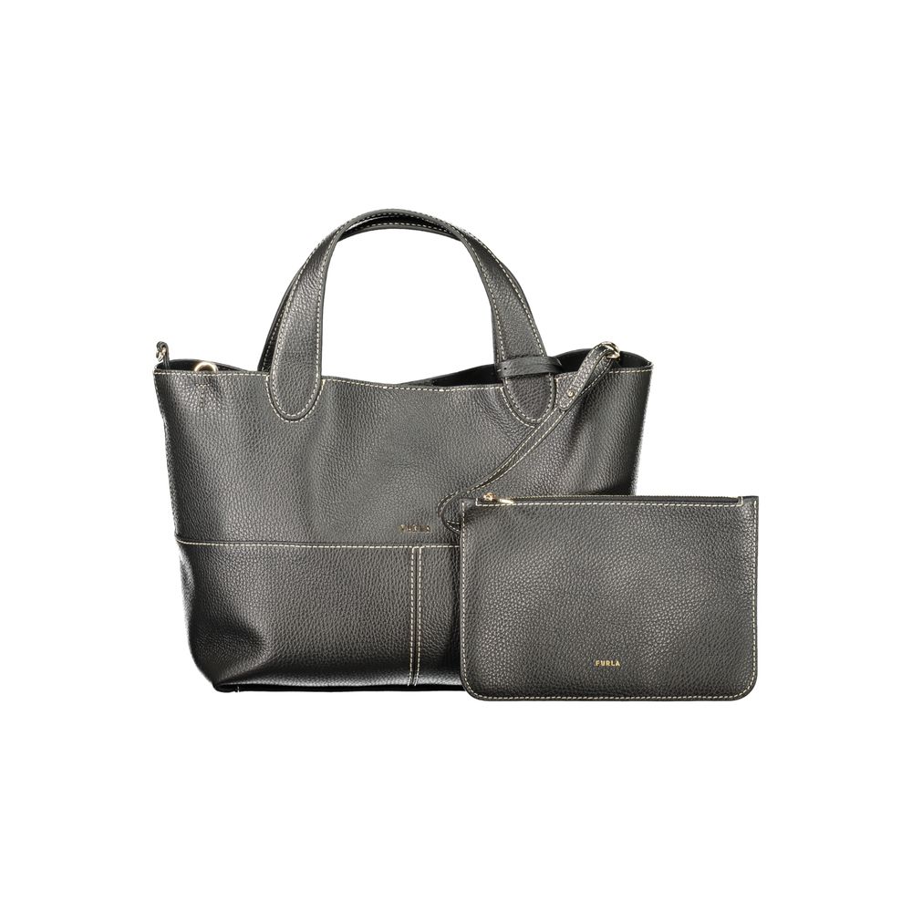 Furla Primrose M Black Leather Women's Bag
