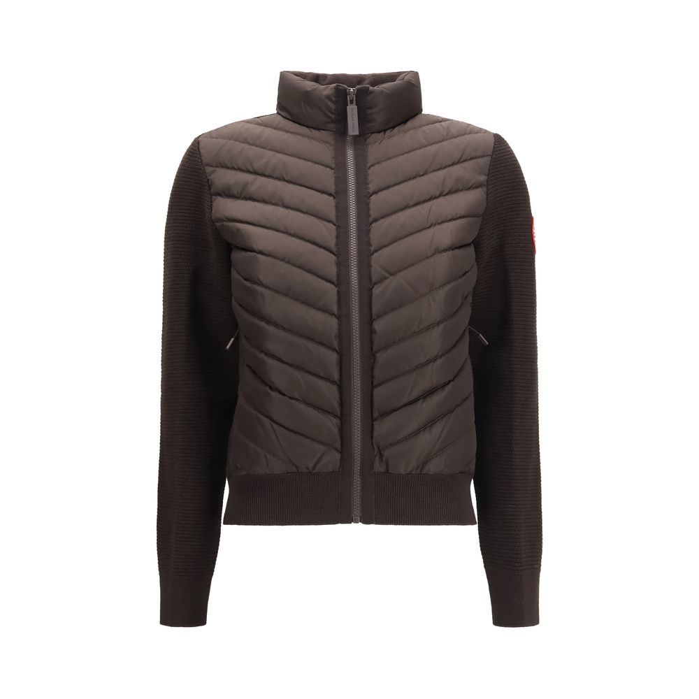 Canada Goose Brown Wool Full-Length Jacket