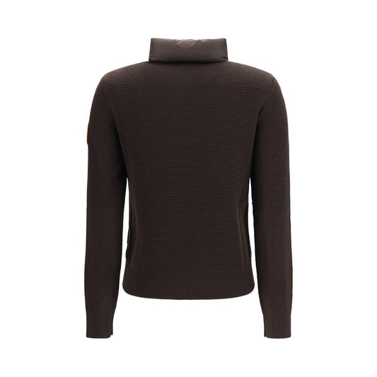 Canada Goose Brown Wool Full-Length Jacket