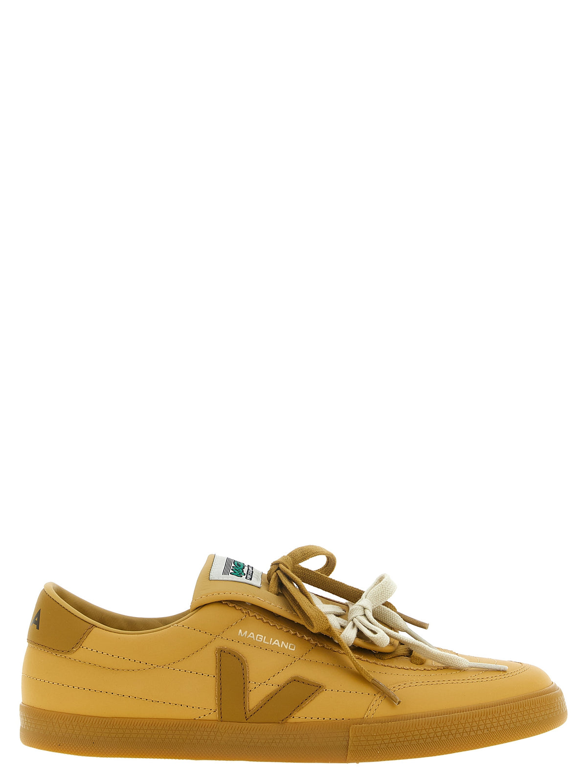 Veja Panenka Beige Leather Athletic Sneakers