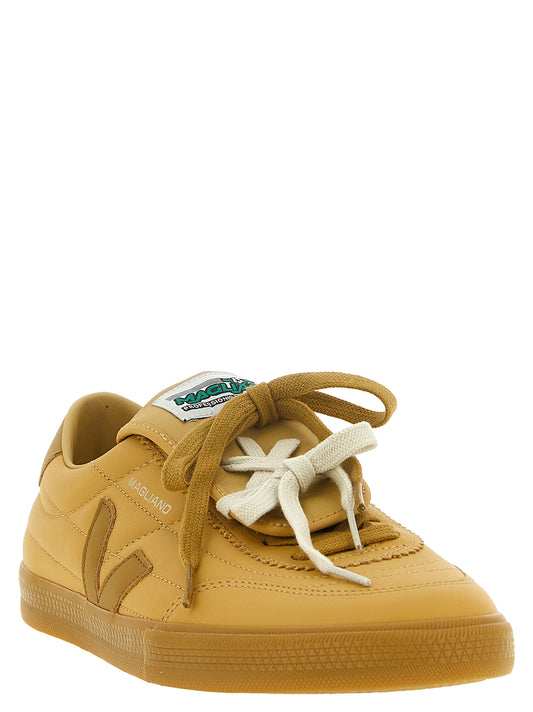 Veja Panenka Beige Leather Athletic Sneakers